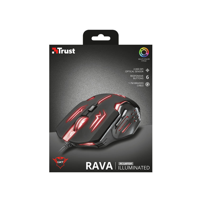 Trust Gaming GXT 108 Rava Illted Gaming Mouse (Photo: 3)